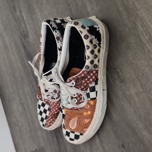 Vans tiger patchwork era skate shoes men's 7 or women's 8.5 - Picture 5 of 8